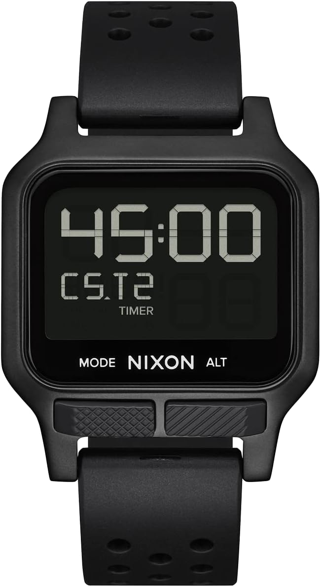 NIXON Heat A1320-100M Reloj Digital de Entrenamiento y Running Resistente al Agua