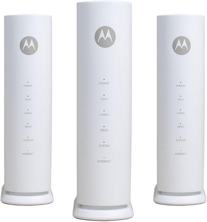 Motorola Enrutador WiFi 7 MNQ1525 con malla fácil, velocidad de dob...