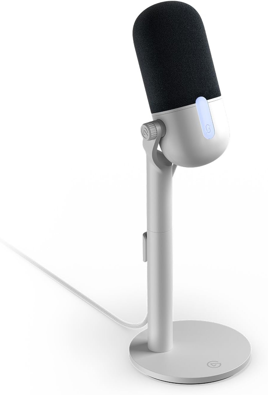 Elgato Micrófono de condensador USB Wave: Neo, toque para silenciar