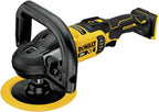 DEWALT Pulidora inalámbrica 20V MAX* XR, rotativa, velocidad variable, 7 pulgadas, 180 mm, solo herramienta (DCM849B)