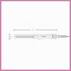 Conair Travel Smart - Plancha y rizador de pelo, herramienta 2 en 1