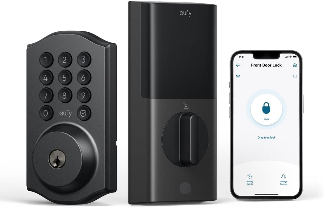eufy Security Smart Lock C30, cerradura de puerta de entrada sin ll...