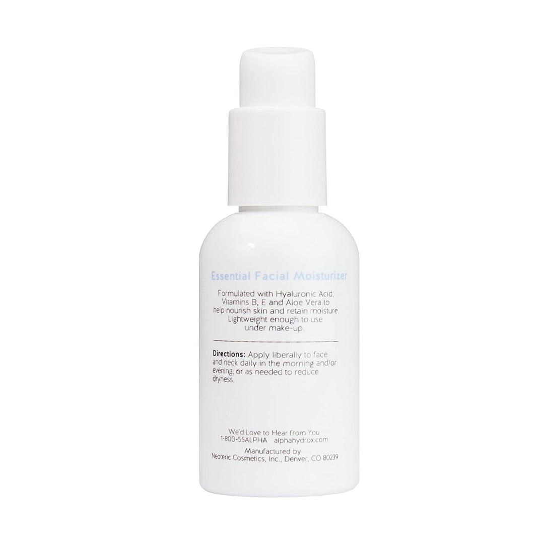 Alpha Crema hidratante facial esencial para el cuidado de la piel,...