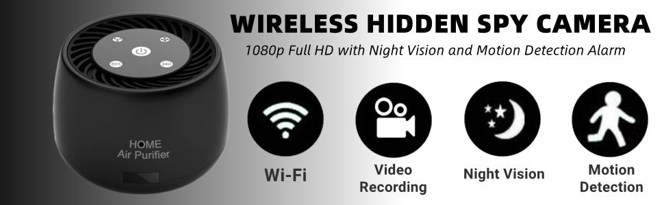Cámara inalámbrica WiFi de seguridad mini Real 1080P Full