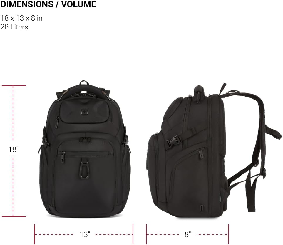 SwissGear Endure ScanSmart \u2013 Mochila para portátil con tecnolo...