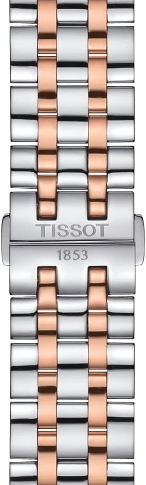 Reloj Tissot Classic Dream automático suizo, 1.654 in, esfera plateada, reloj para hombre
