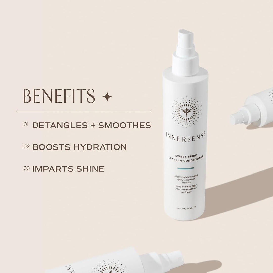 INNERSENSE Organic Beauty - Acondicionador sin enjuague Natural Swe...