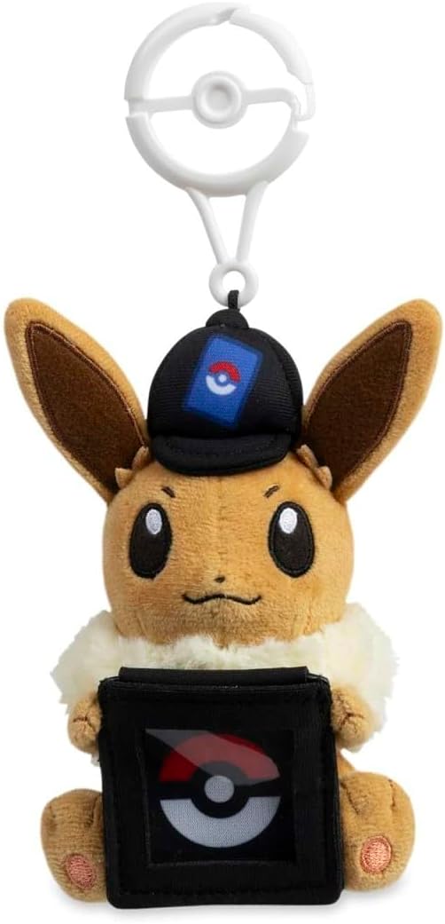 Pokémon Centro TCG Llavero de peluche con pantalla de
