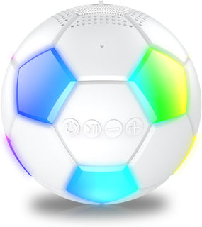 RZLCCL Altavoz en forma de pelota de fútbol, altavoz inalámbrico po...