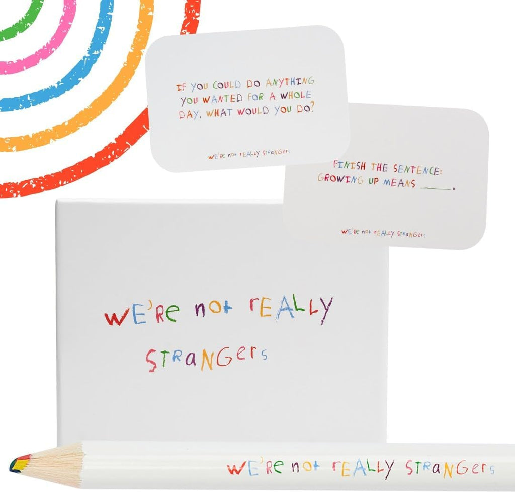 WE'RE NOT REALLY STRANGERS Edición para niños, juegos de cartas de