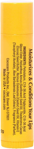Cococare Bálsamo labial de manteca de cacao 0.15oz (24 piezas)