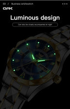 OPK Relojes para Mujer Estilo Business, Reloj Femenino con Correa de Acero Inoxidable, Reloj de Muñeca para Damas