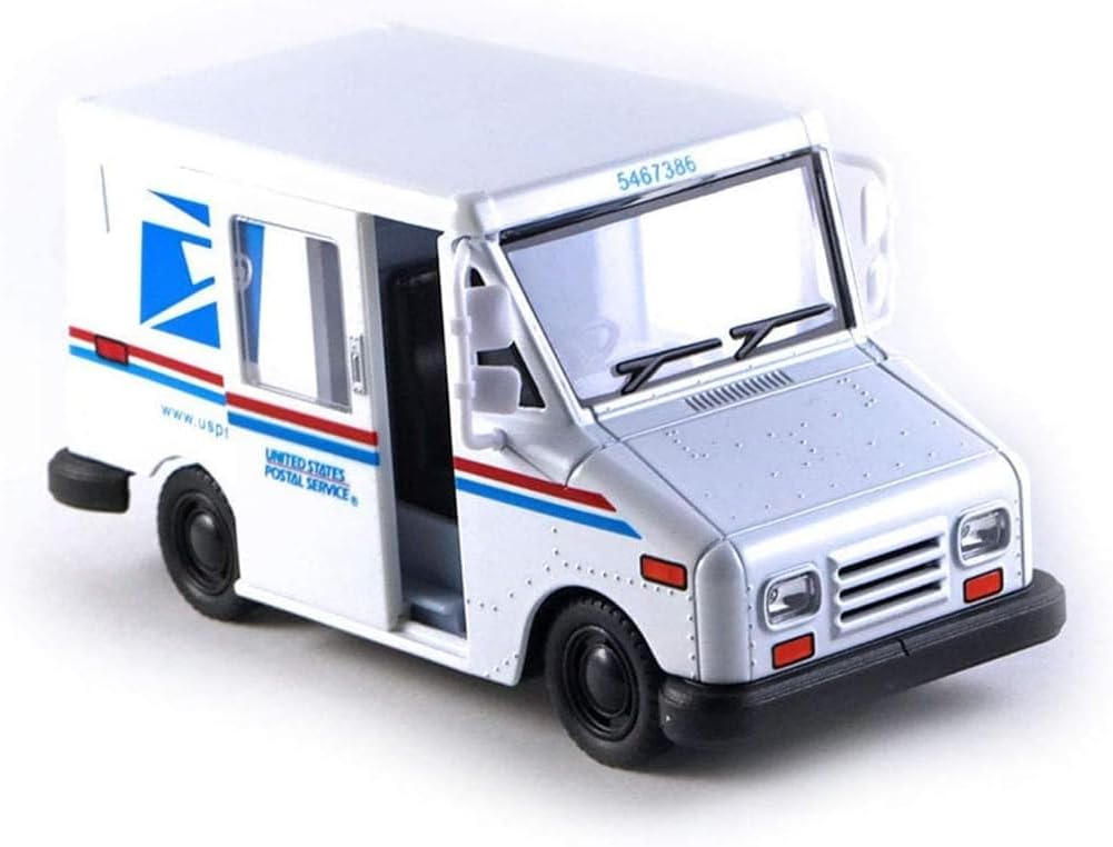 Camión de correo postal de los Estados Unidos USPS 1987