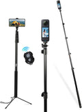 BMZX Trípode para selfie stick de 118" de largo para iPhone y Android (29 a