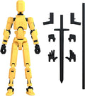 MerryXD T13 Figura de acción 3D, maniquí completado Nova Titan Luck...