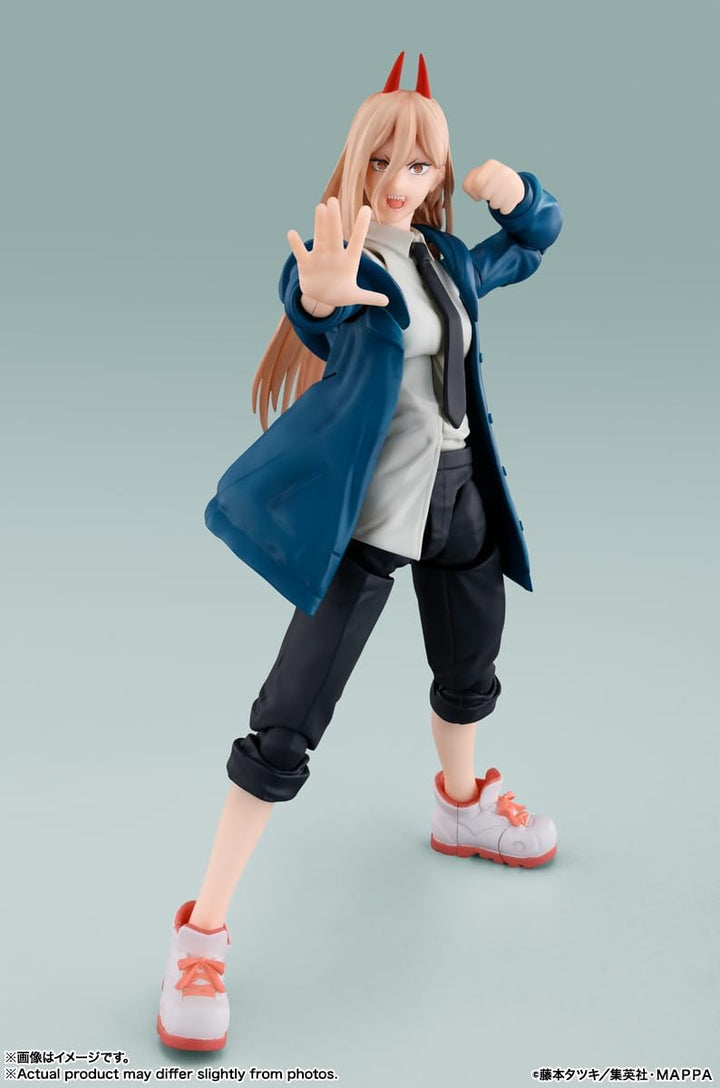 TAMASHII NATIONS - Chainsaw Man - Power, Figura de acción Bandai Sp...