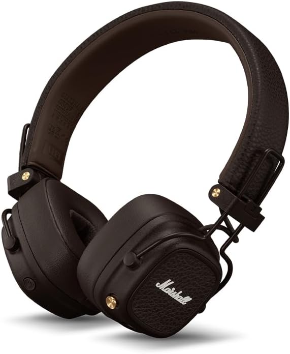Marshall Major V - Auriculares inalámbricos Bluetooth en la oreja,...