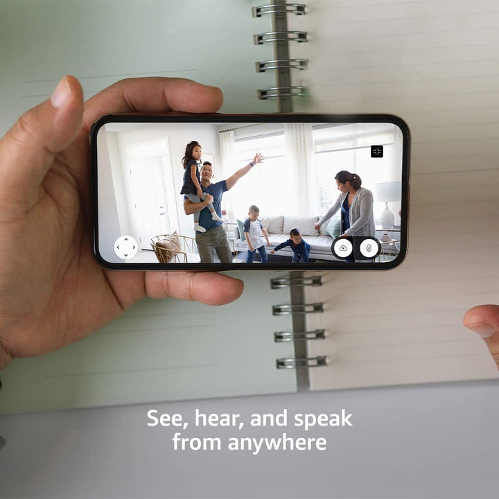 Blink Mini Pan-Tilt Camera With 1-Year Plus Subscription| Rotating...