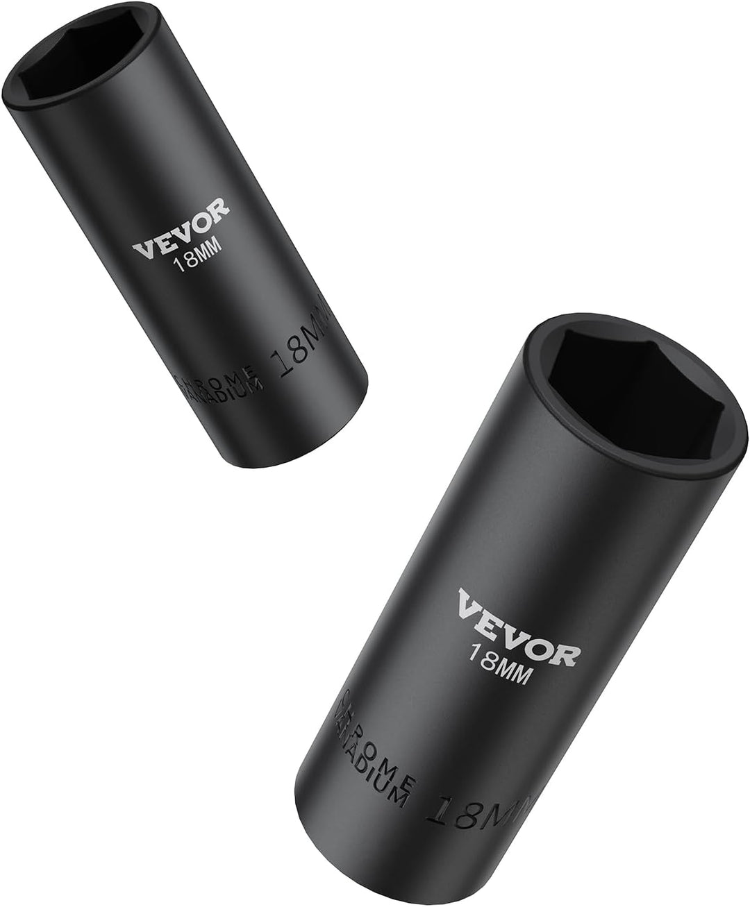 Vevor - Juego de 65 cubos de impacto con guía de 1\/2 pulgada, jueg...