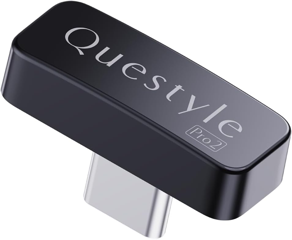 Questyle QCC Dongle Pro2 [Certificado MFi] Adaptador de Audio USB-C Bluetooth 6.1