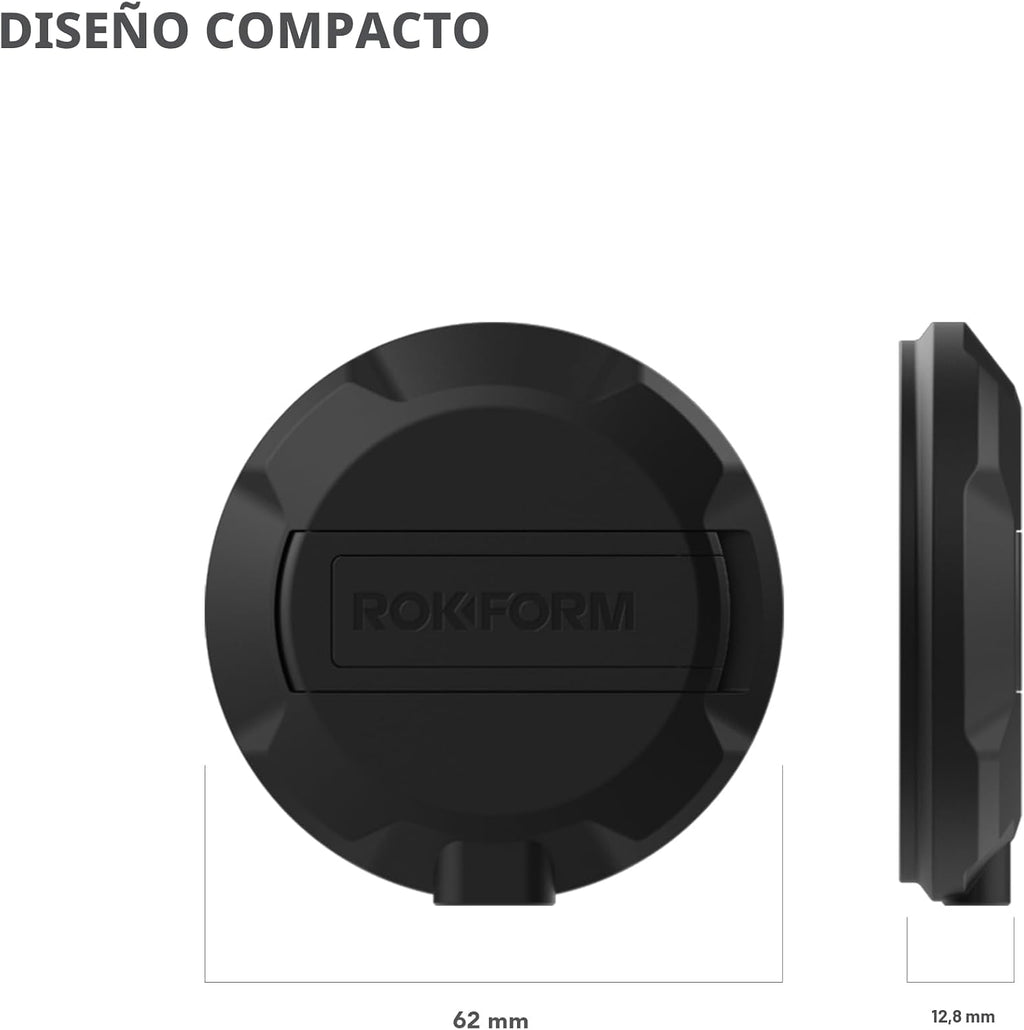 Rokform Funda delgada para iPhone 17 Pro Max + soporte de carga magnético