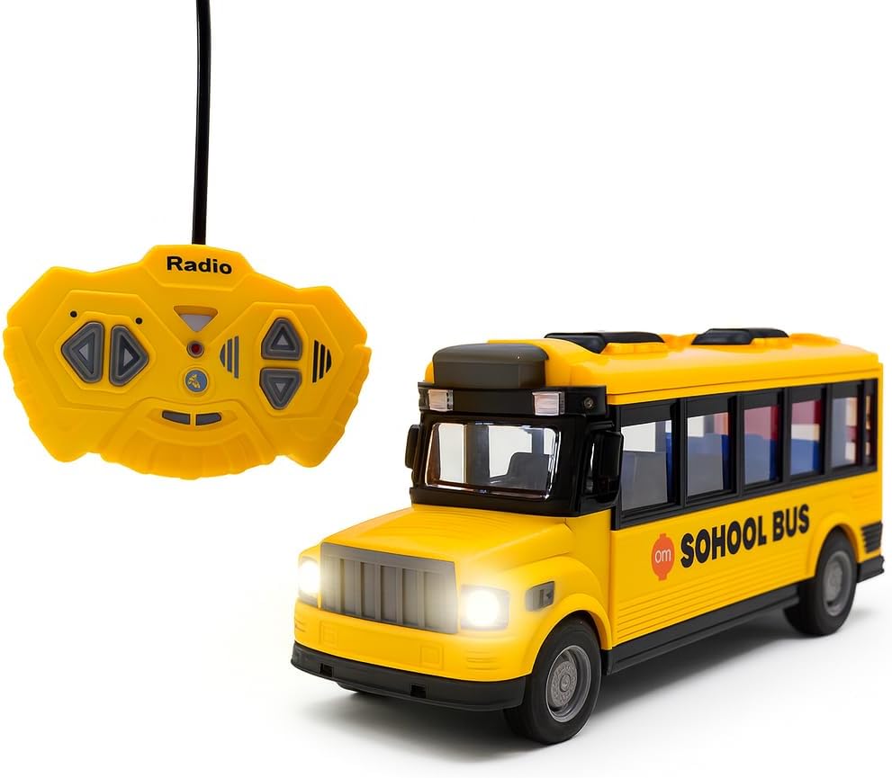 Luxe Realm City Car RC - Autobús escolar vehículo de