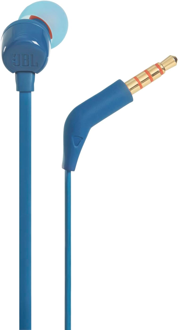 JBL Tune 110 - Auriculares intrauditivos con sonido JBL Pure Bass,...