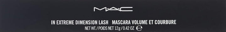 Máscara de pestañas In Extreme Dimension de M.A.C Extreme Black 0.4...