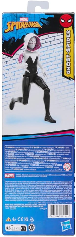 SPIDER-MAN Marvel Titan Series - Figura de acción de araña