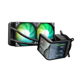 TRYX Panorama SE 240 ARGB 240mm AIO Giratoria Pantalla AMOLED Curva...