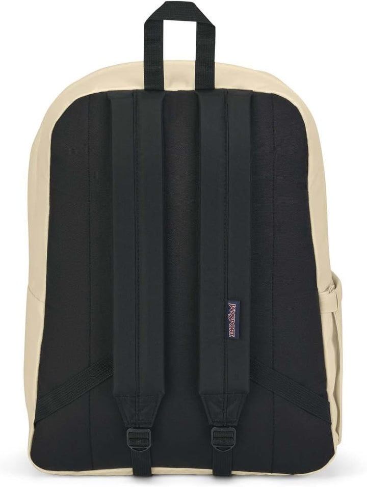 JanSport Mochila Superbreak Plus, Coconut, Tamaño único, Mochila Su...