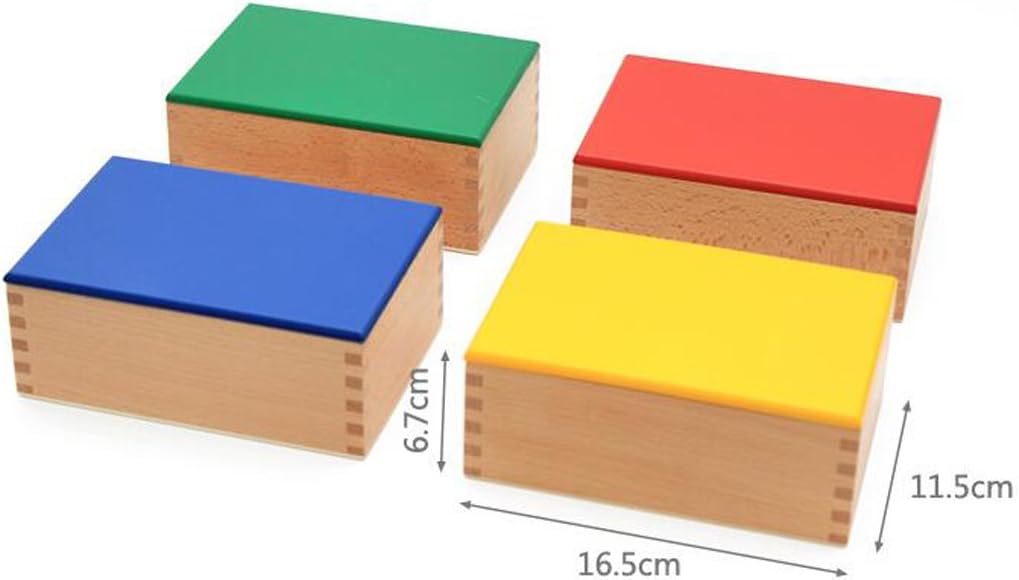YHZAN Montessori - Cilindros de madera para niños, juguete de madera para niños pequeños, herramientas de desarrollo temprano para niños pequeños, bloques de madera