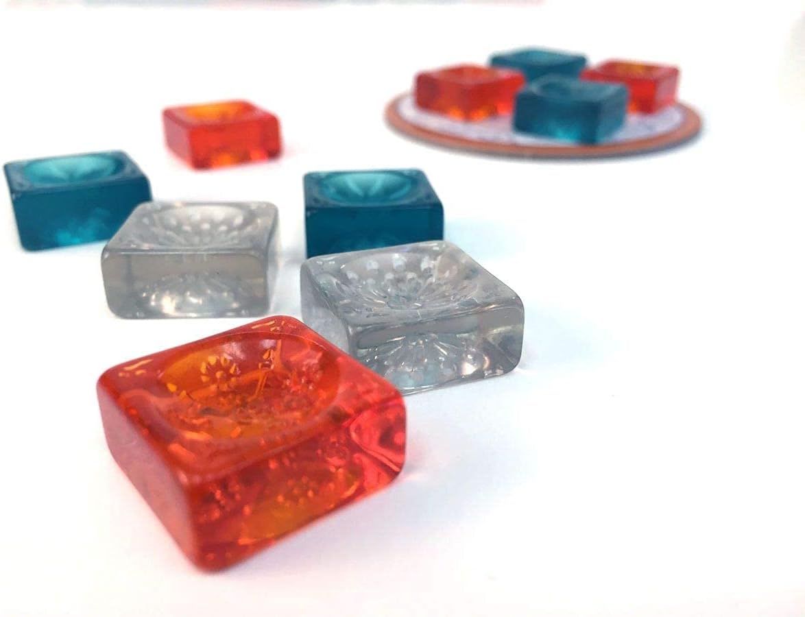 Asmodee Azul Stained Glass of Sintra - Juego de mesa EXPANSIÓN – Crea paneles de ventana coloridos, juego de estrategia de colocación de fichas para niños y adultos, a partir de 8 años, 2-4 jugadores