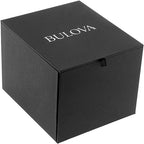 Bulova Octava - Reloj automático de pulsera con acento de cristal y tono dorado | 1.642 in | 98A292