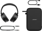 Bose QuietComfort - Auriculares inalámbricos con cancelación de ruido (negro) (renovado)