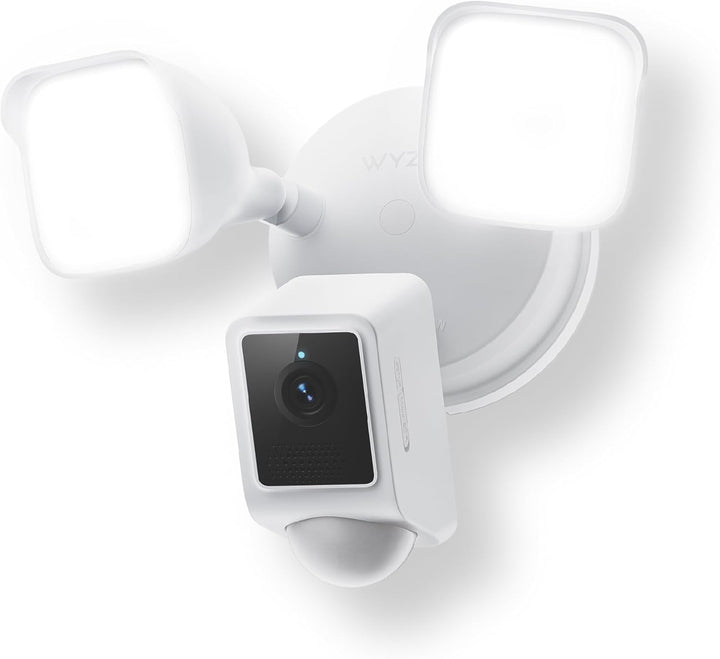 WYZE Floodlight Camera v2, cámara de seguridad para exteriores, 2K...