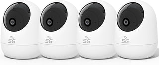 Rraycom Paquete de 4 cámaras de seguridad 2K para interiores 5G\/2....