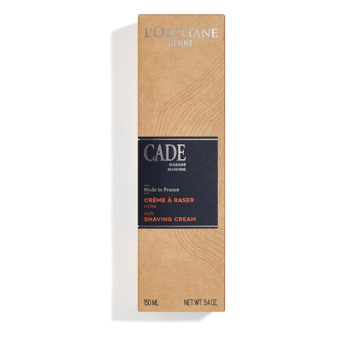 L'OCCITANE Crema de afeitar Cade: espuma rica y cremosa, afeita...