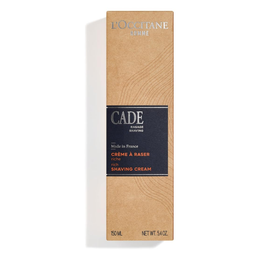 L'OCCITANE Crema de afeitar Cade: espuma rica y cremosa, afeita...