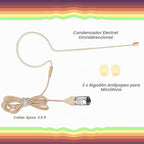 XGWTH Micrófono para auriculares de un solo oído