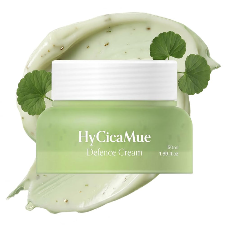 elravie HyCicaMue Crema de defensa, hidratante coreano calmante par...