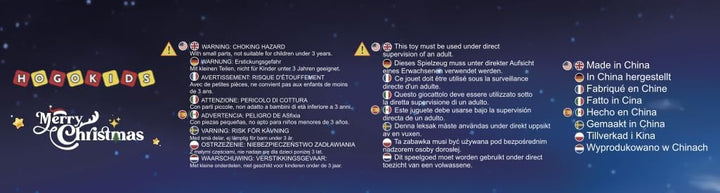 Juego de construcción de casa de jengibre de Navidad de 3