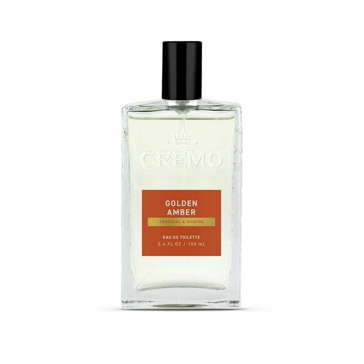 Cremo Colonia para hombres - Espray de colonia Golden Amber para ho...
