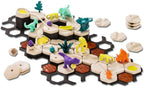 Ravensburger GraviTrax Junior Starter Set L Dino 24586 - Carrera de mármol extensible para niños, hecha de materiales respetuosos con el medio ambiente con mundos temáticos, juguete educativo y de