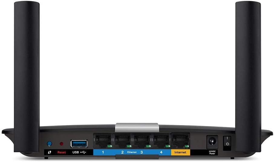 Linksys Router Wi-Fi de doble banda EA6350 para el hogar (enrutador...