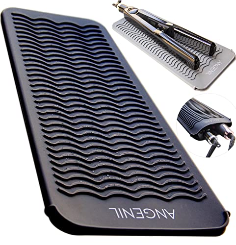 ANGENIL Alisador y rizador de cabello profesional 2 en 1, plancha p...