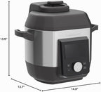Cuisinart CPC-900 Multicooker de alta presión de 6 cuartos de galón