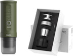 OutIn Juego completo Nano Máquina de espresso portátil con accesorios de doble disparo