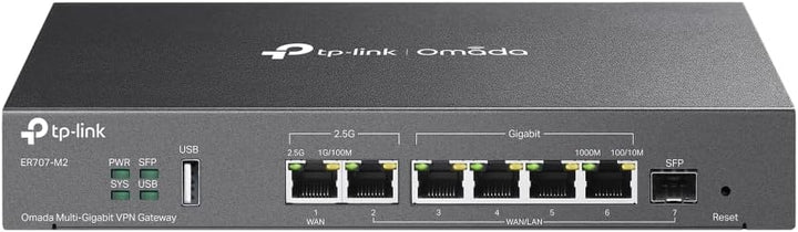 TP-Link ER707-M2 | Router VPN Omada Multi-Gigabit | Puertos WAN Dua...