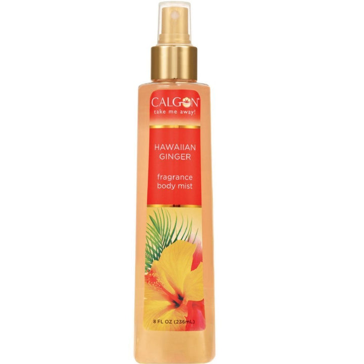 Calgon Fragancia de jengibre hawaiano en espray corporal, 8 onzas (...